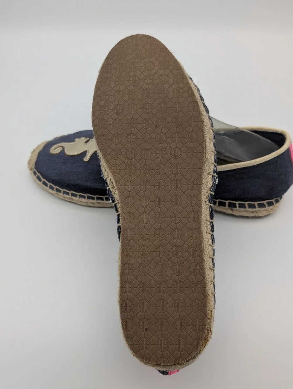 Lilly Pulitzer Canvas Espadrilles with Seahorse Accent